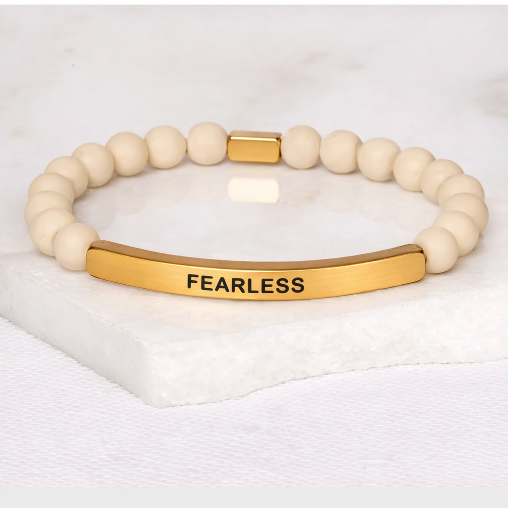 FEARLESS Matte Jasper Bracelet