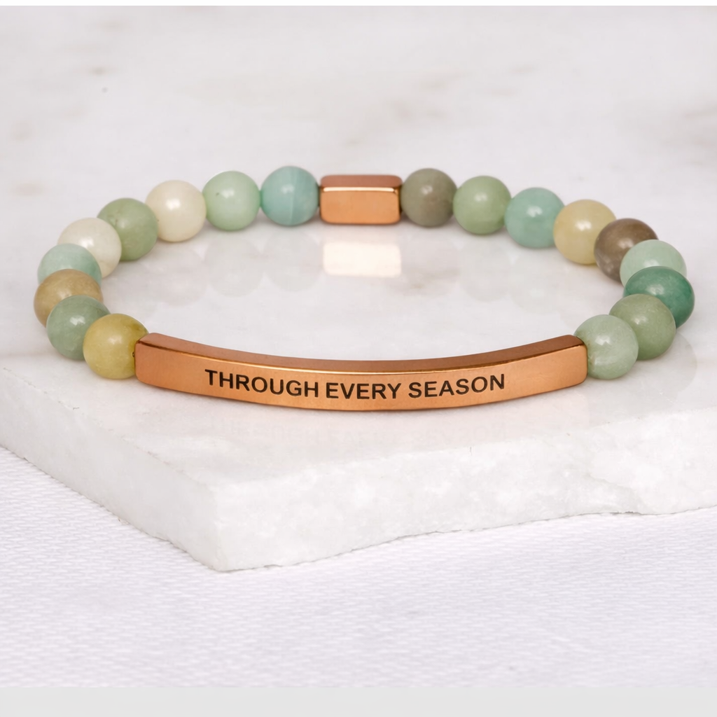 THROUGH EVERY SEASON Amazonite Bracelet